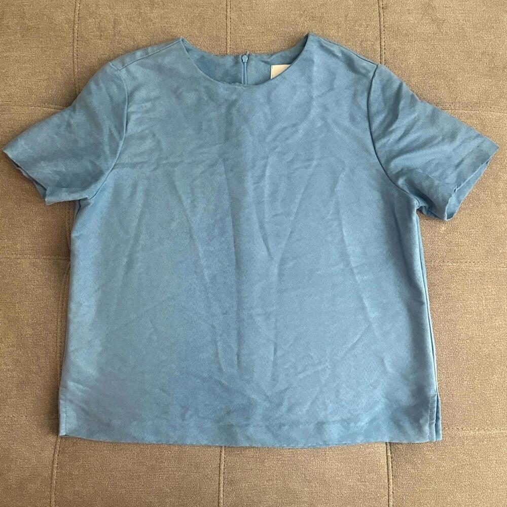 Vintage Women's G.W. Petite Division of Graff Suede Top